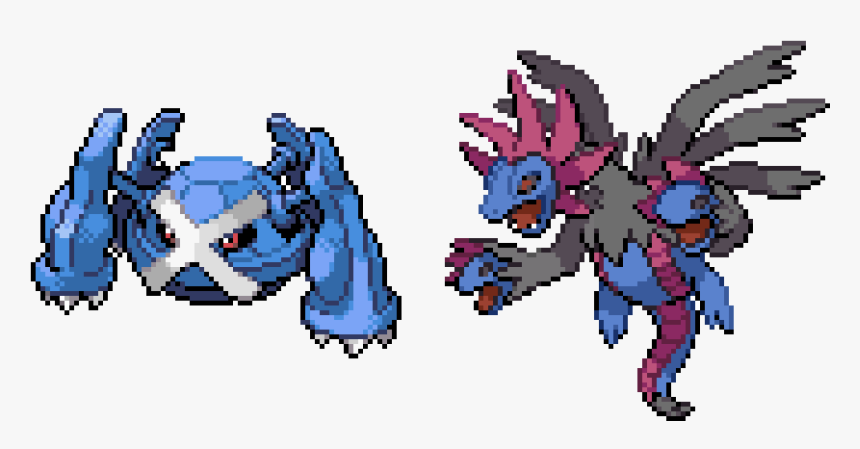 Hydreigon And Metagross, HD Png Download