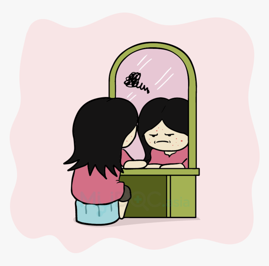 Acne Skin Too Much Pressure, HD Png Download