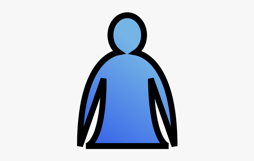 Free Vector Abstract Individual, HD Png Download