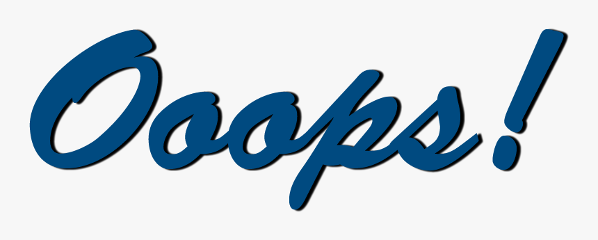 Oops Png, Transparent Png