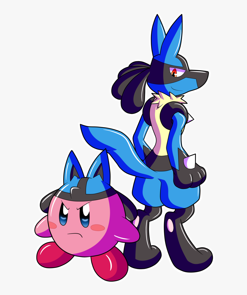 Free Download Lucario And Kirby Clipart Lucario Riolu, HD Png Download