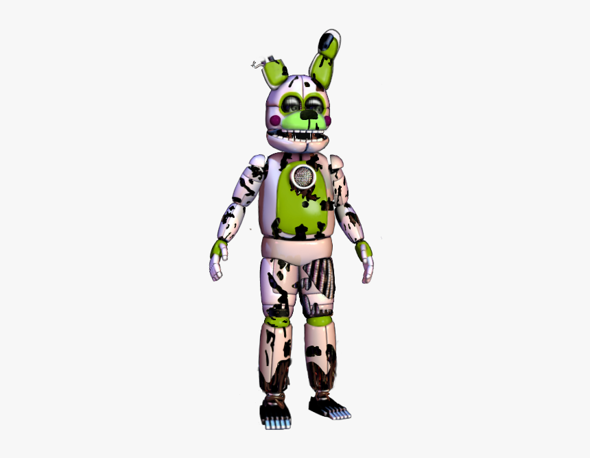 Funtime Springtrap Model Of Springbonnie By Riolu Fazbear, HD Png Download