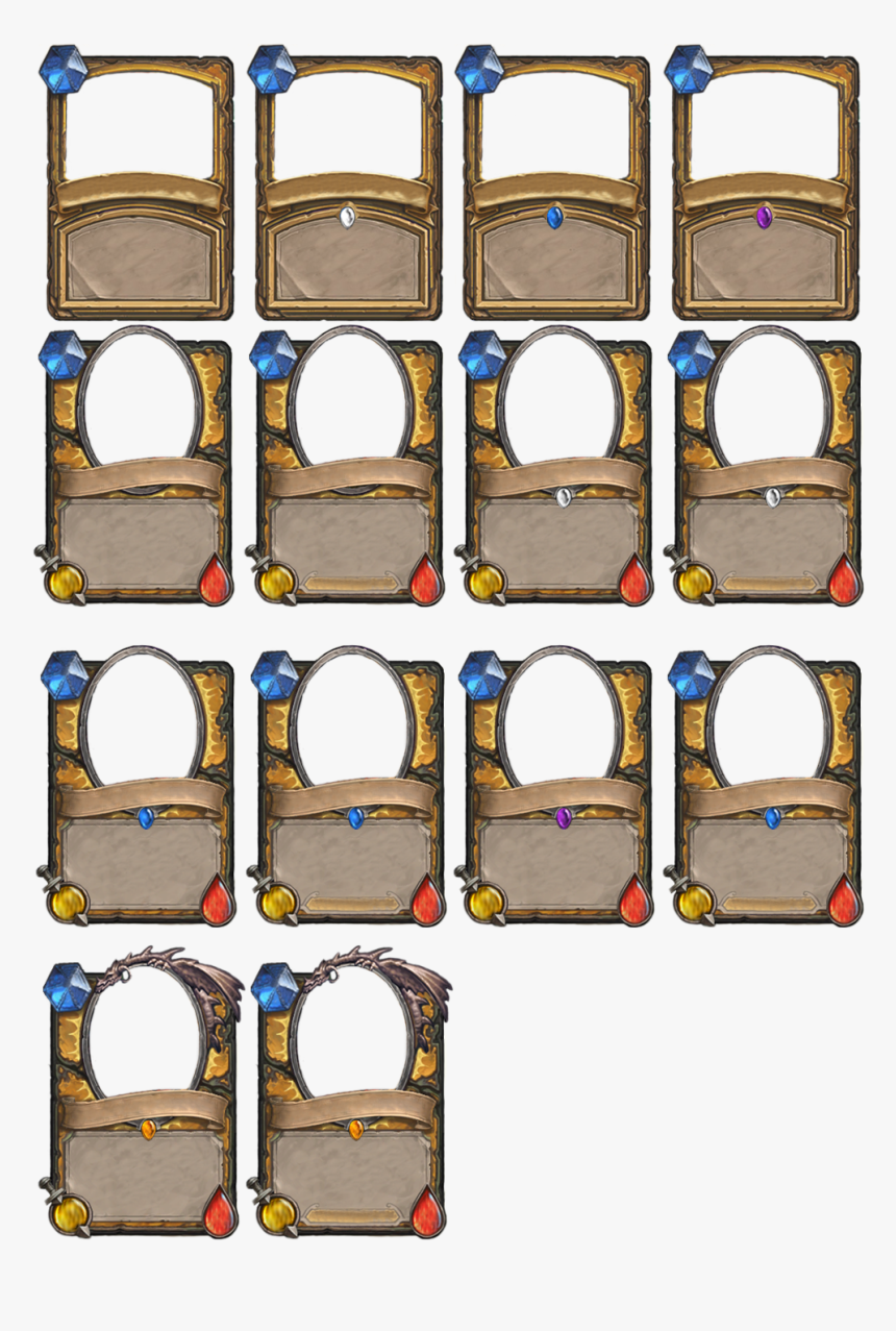 Hearthstone Empty Cards, HD Png Download