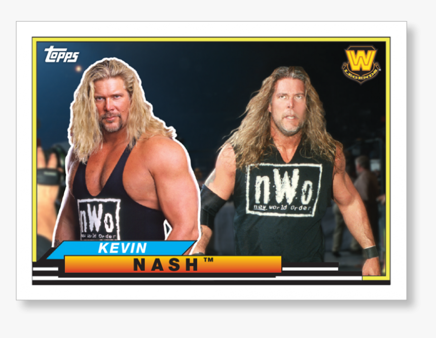 2018 Topps Wwe Heritage Kevin Nash, HD Png Download