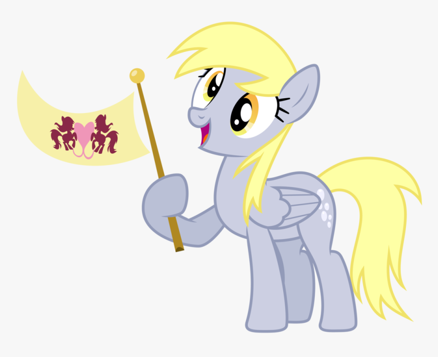 Derpy Celebrates Her Return By Yanoda-d, HD Png Download
