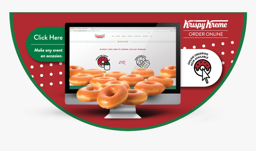 Hello, From Krispy Kreme Sa, HD Png Download