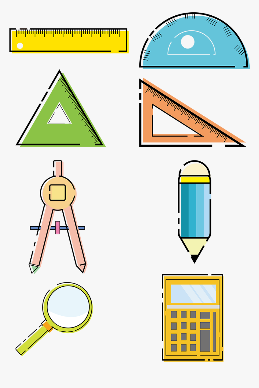 Cartoon Colored Hand Drawn Vector Png And Psd, Transparent Png