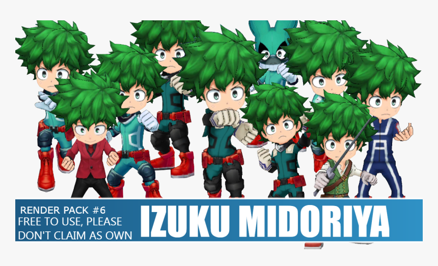 Izuku Midoriya Render , Png Download, Transparent Png