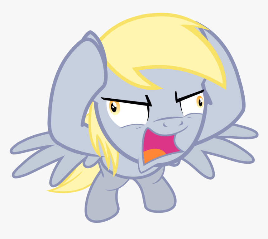 Absurd Res Angry Artist Greenmachine Derpy Clipart, HD Png Download