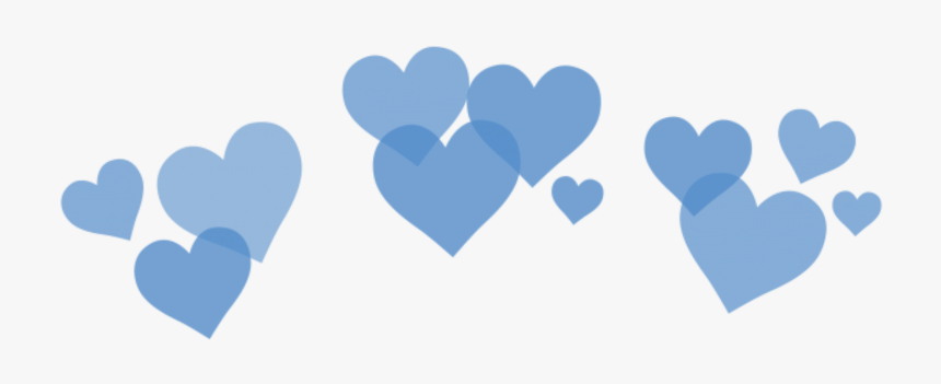 Blue Hearts Sticker By, HD Png Download