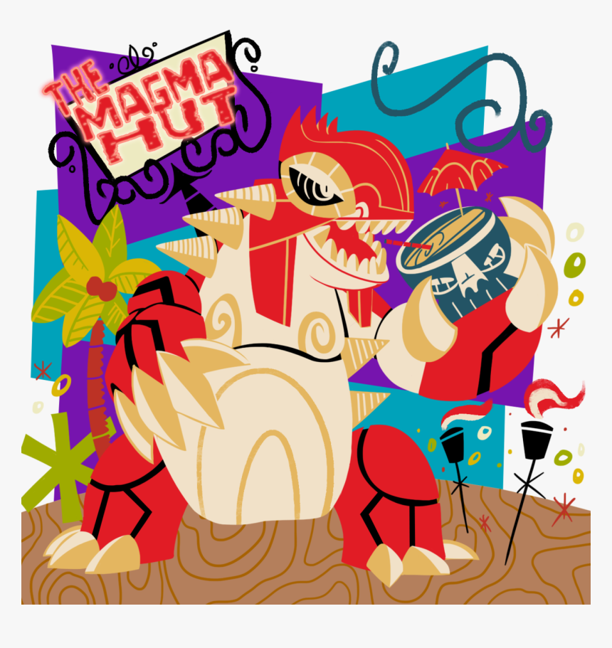 Groudon Png, Transparent Png