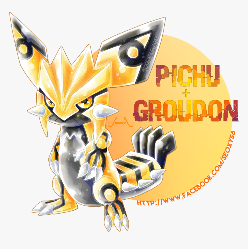 Pichu Groudon For More Of, HD Png Download