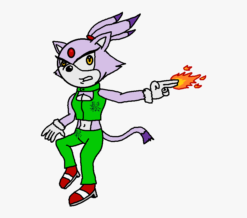 Blaze The Cat, HD Png Download