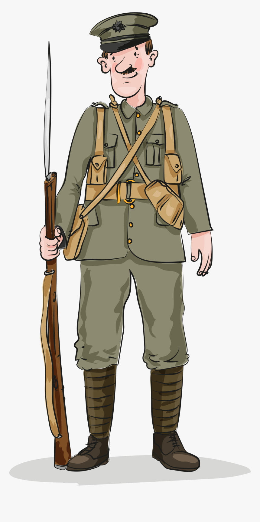 Wwi Soldier, HD Png Download