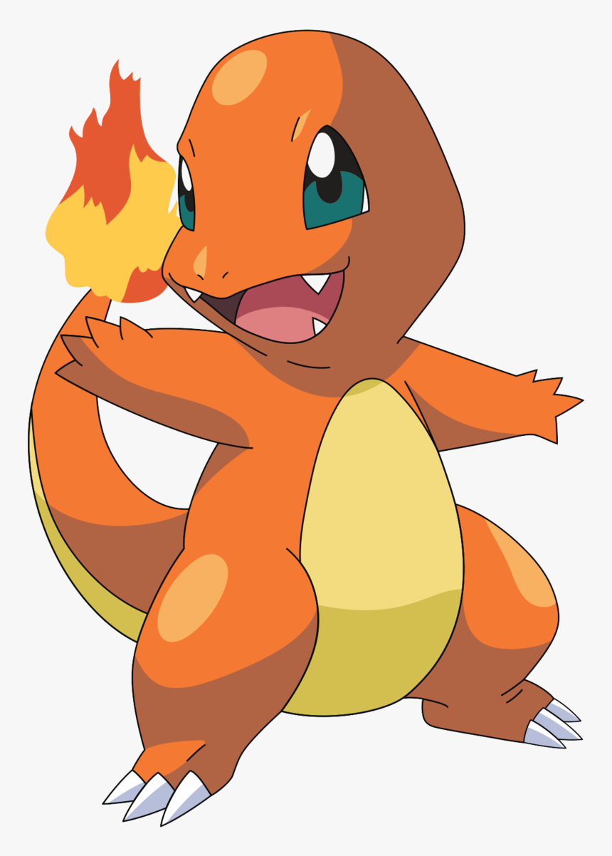 Pokémon Yellow Charmander Pikachu Brock, HD Png Download