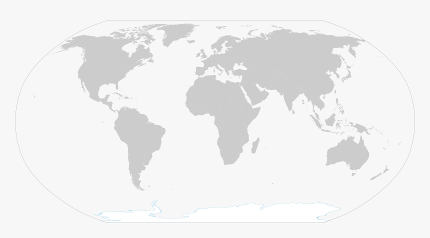 Blank World Map Png, Transparent Png
