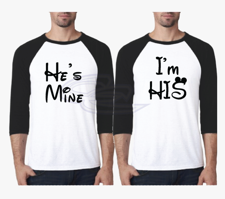 Lgbt Gay I M His He S Mine With Initials And Wedding, HD Png Download
