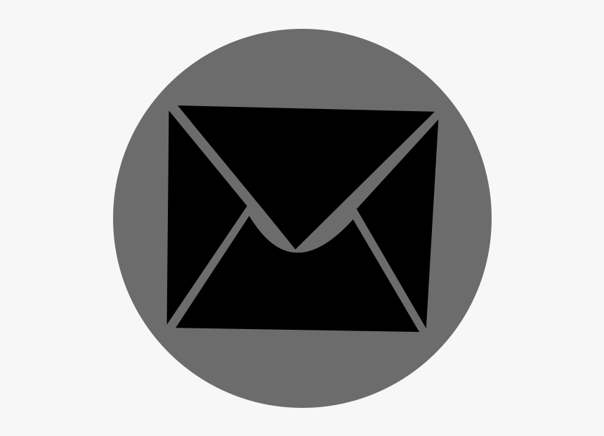 Email Icon White Png, Transparent Png