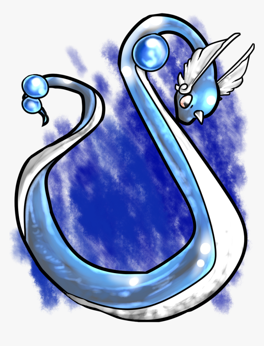 Dratini Png, Transparent Png