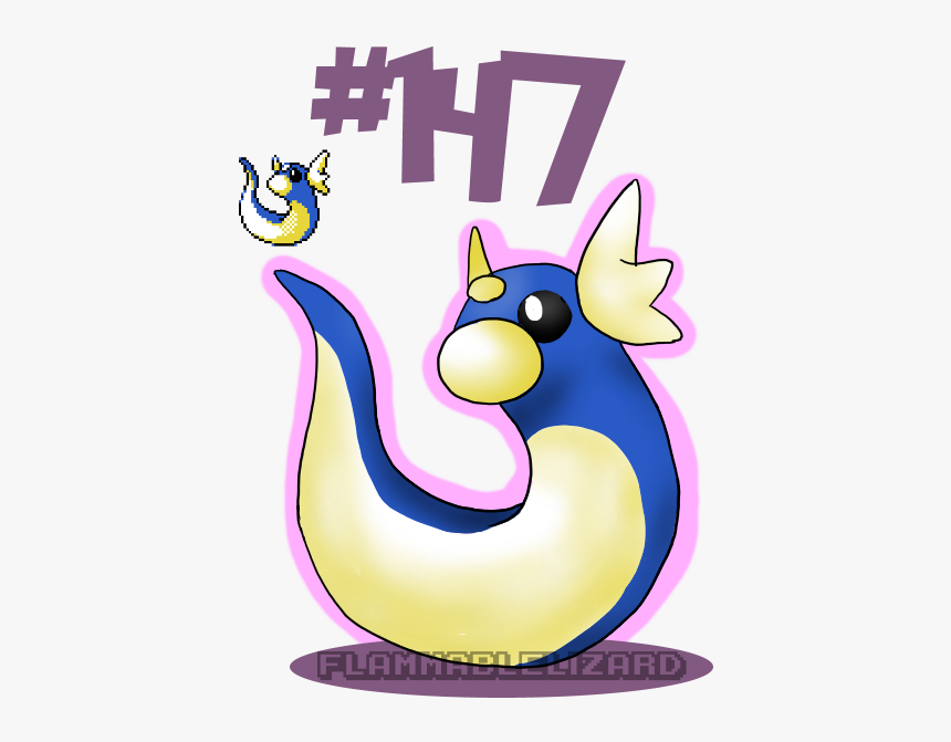 Dratini Png, Transparent Png