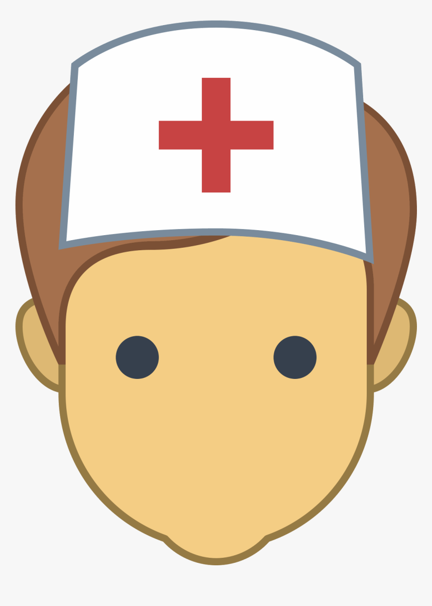 Nurse Male Icon, HD Png Download