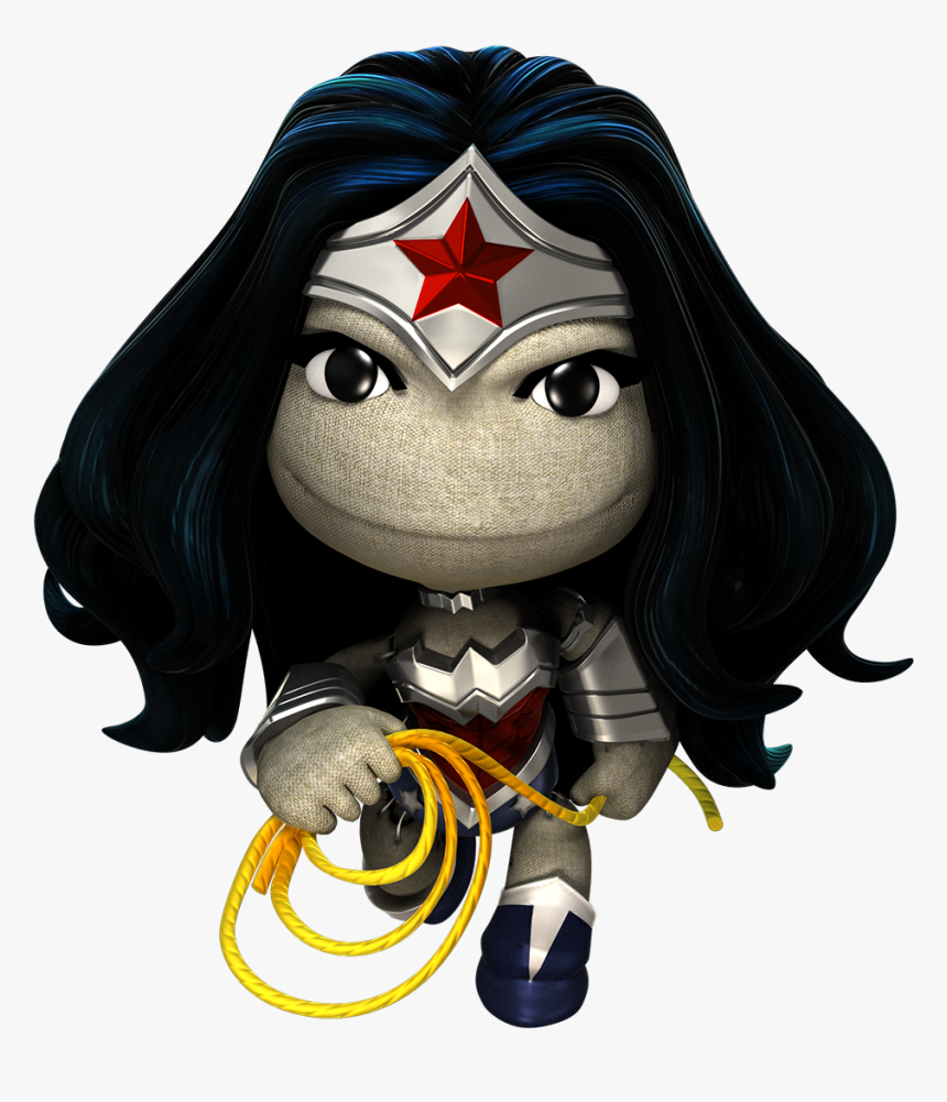 Wonder Woman And Captain Marvel Featured In Littlebigplanet, HD Png Download