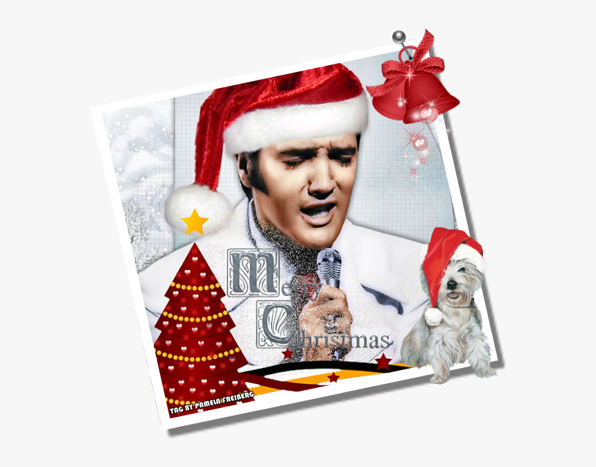 Elvis Presley Christmas Photo Mchristmas , Png Download, Transparent Png