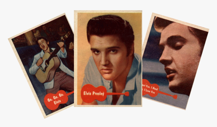 1956 Topps / Bubbles Inc Elvis Presley, HD Png Download