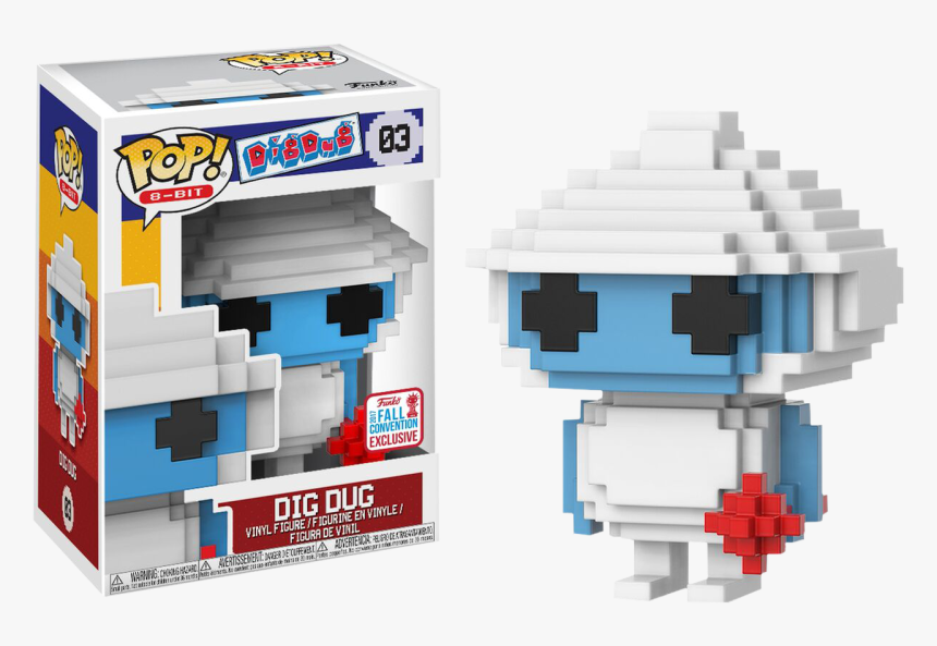 Dig Dug 8-bit Nycc17 Pop Vinyl Figure, HD Png Download