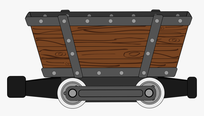 Wagon, Rail, Transport, Railway, Railroad, HD Png Download