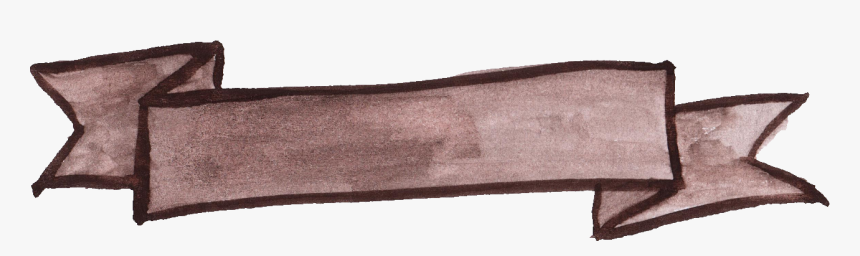 Watercolor Ribbon Transparent, HD Png Download