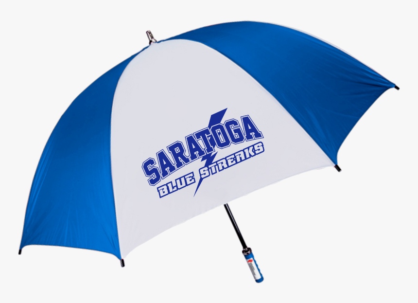 Saratoga Blue Streaks Umbrella, HD Png Download