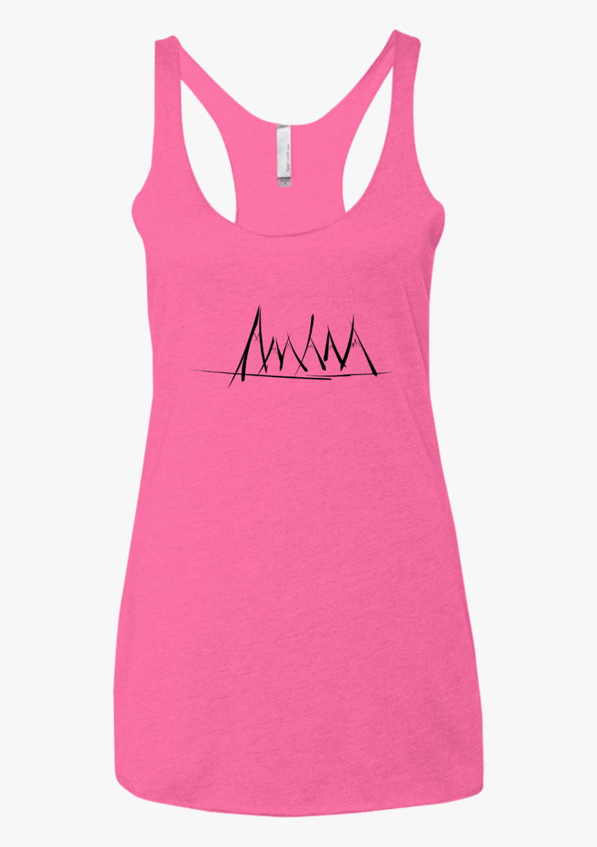 Mountain Brush Strokes Women S Triblend Racerback Tank, HD Png Download