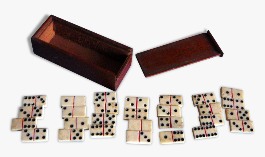 19th Century Miniature Old Dominoes Game , Png Download, Transparent Png