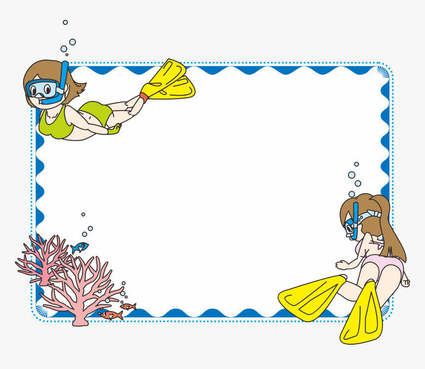 Snorkel Frame, HD Png Download