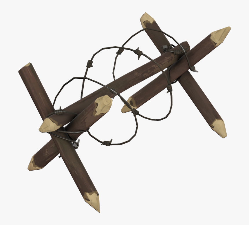 Barbed Wire Barricade, HD Png Download