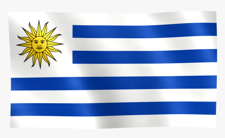 Uruguay Flag, HD Png Download