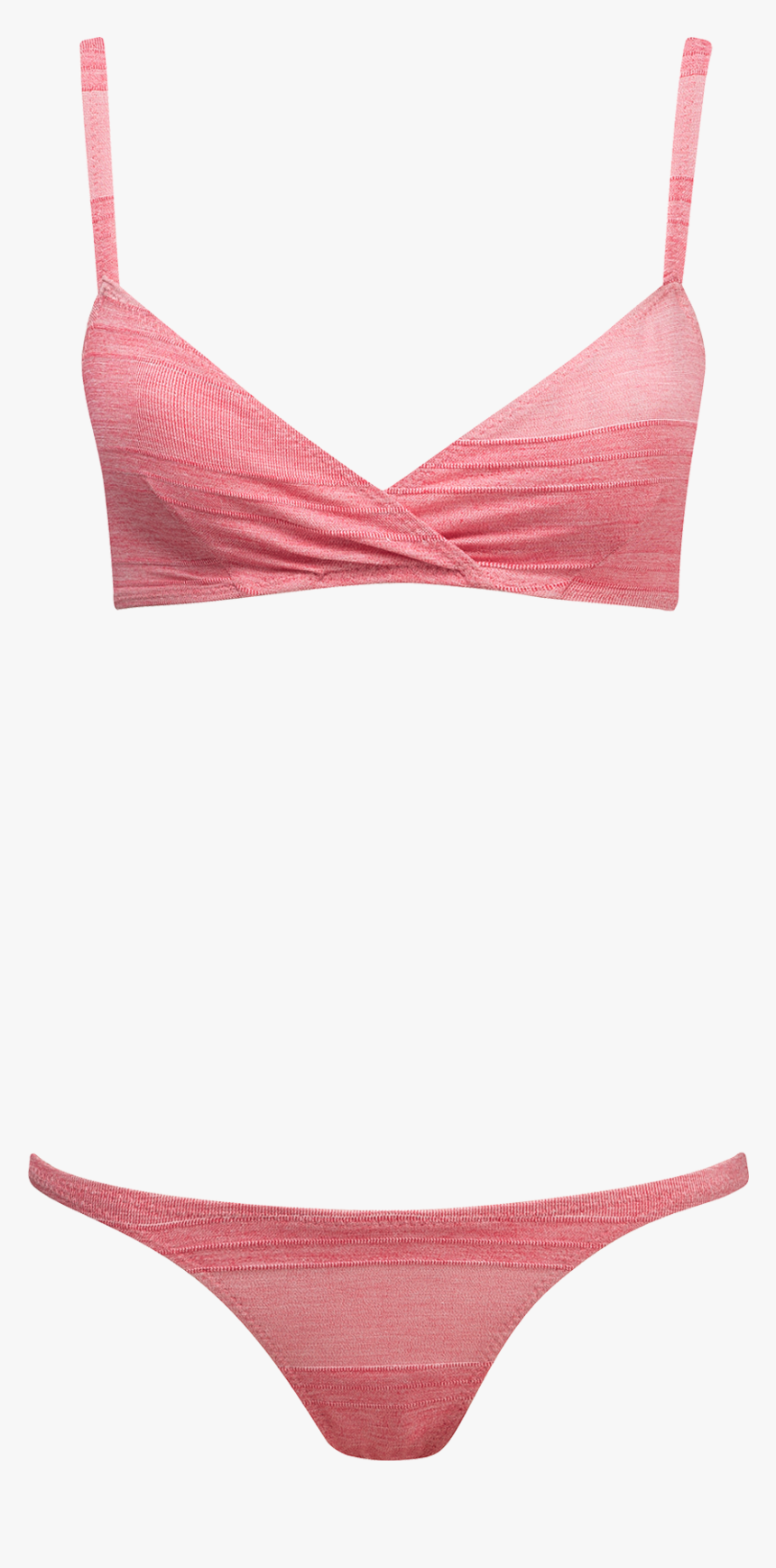 Yasmin Pink Terry Cloth Bikini, HD Png Download