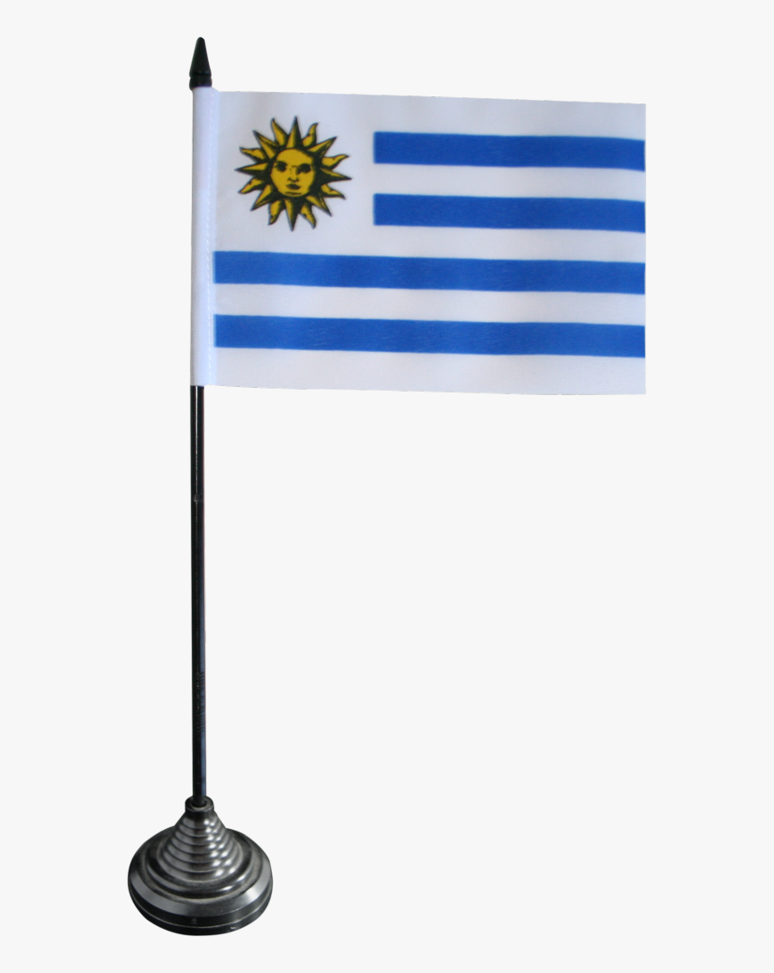 Uruguay Table Flag, HD Png Download