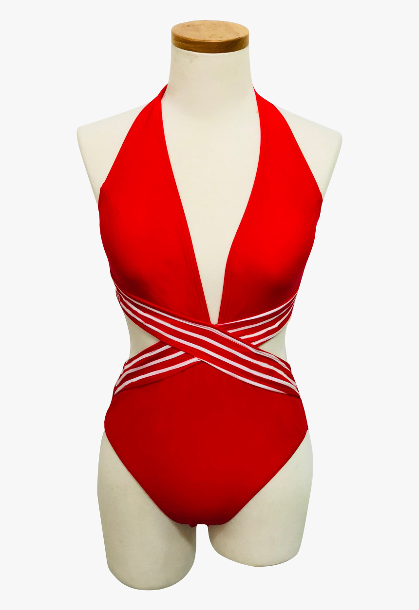 Women’s Cut Out Swimsuit Front, HD Png Download