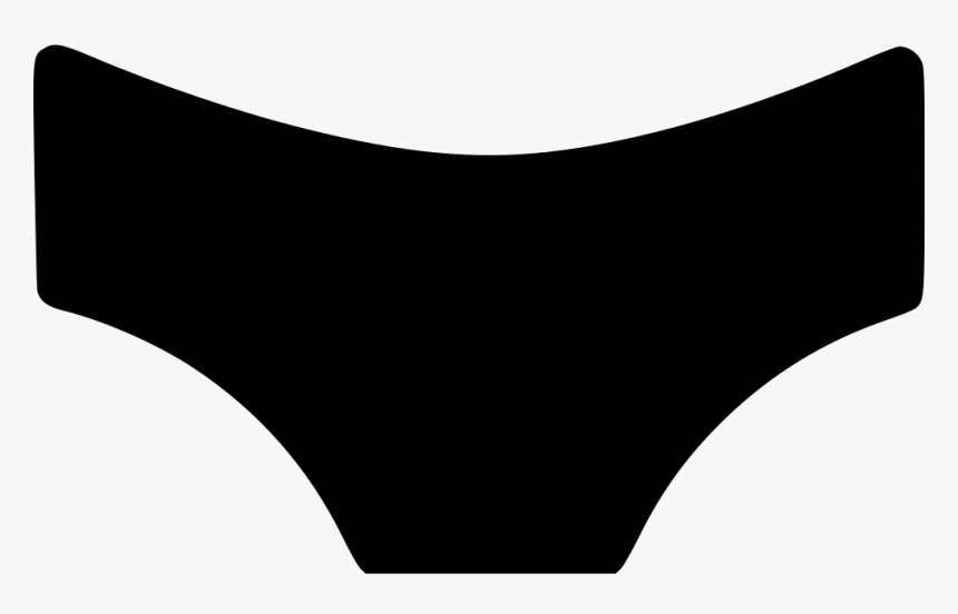 Bottom,clip Art,swimwear,black And White,underpants, HD Png Download