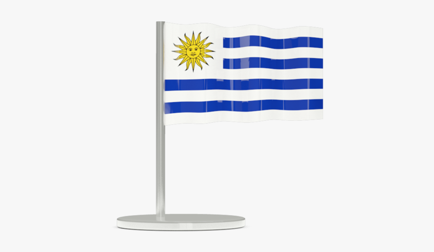 Uruguay Flag Png, Transparent Png