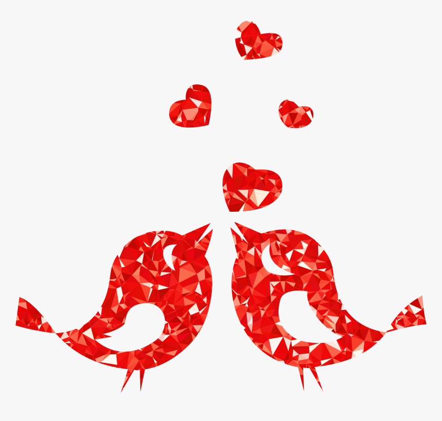Ruby Love Birds Clip Arts, HD Png Download