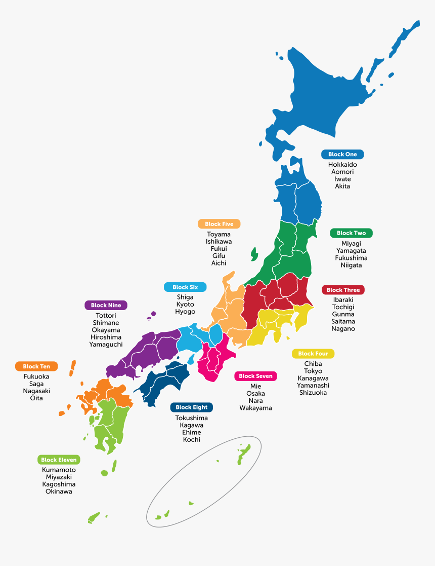 Religions In Japan Map , Png Download, Transparent Png