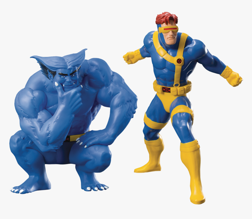 Cyclops And Beast 1/10th Scale Artfx Statue, HD Png Download