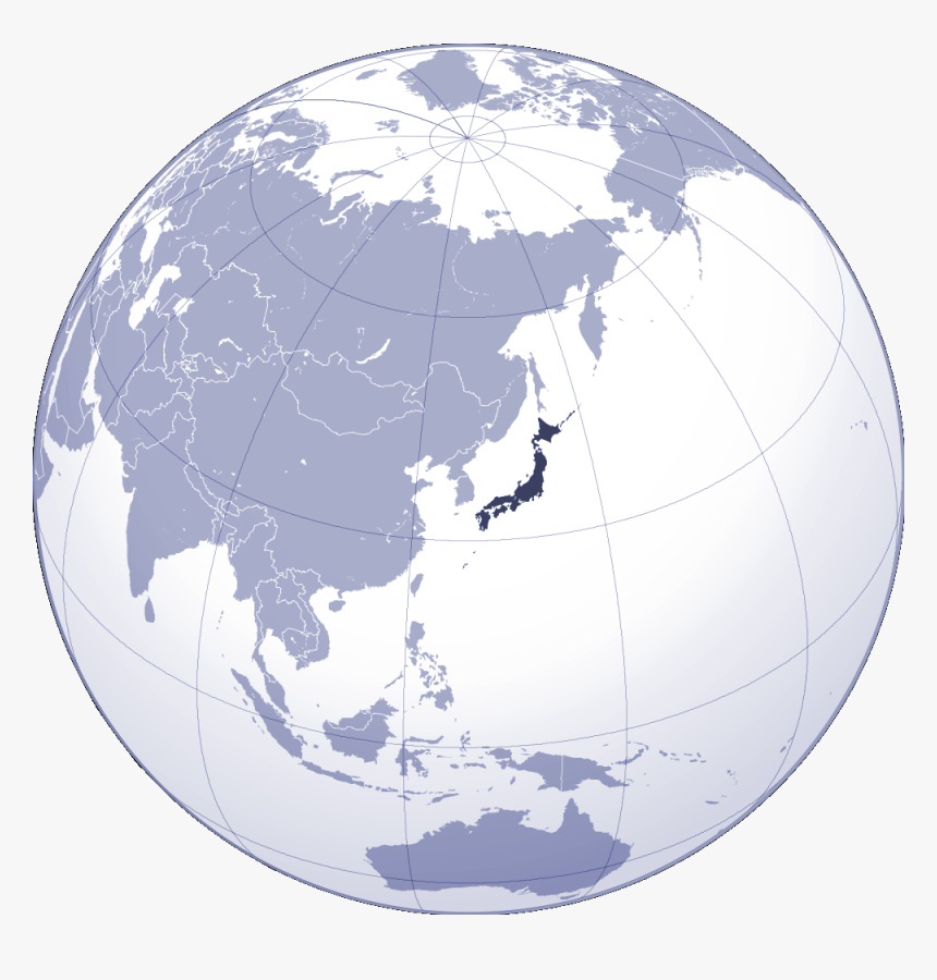 Where Is Japan Located Large Map, HD Png Download