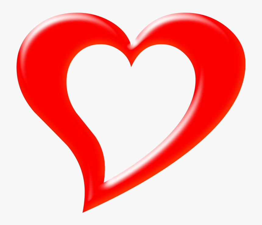 3d Heart Png, Transparent Png