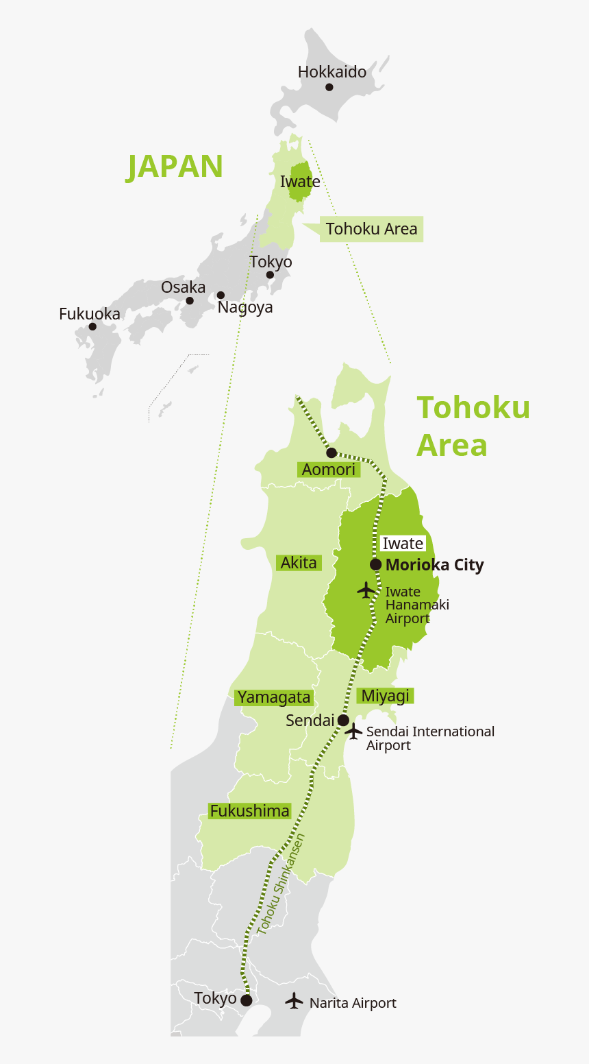 Japan Map Png, Transparent Png