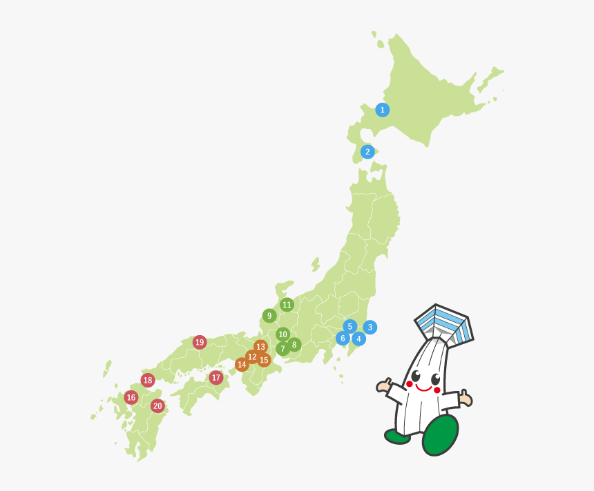 Japan Map Png, Transparent Png