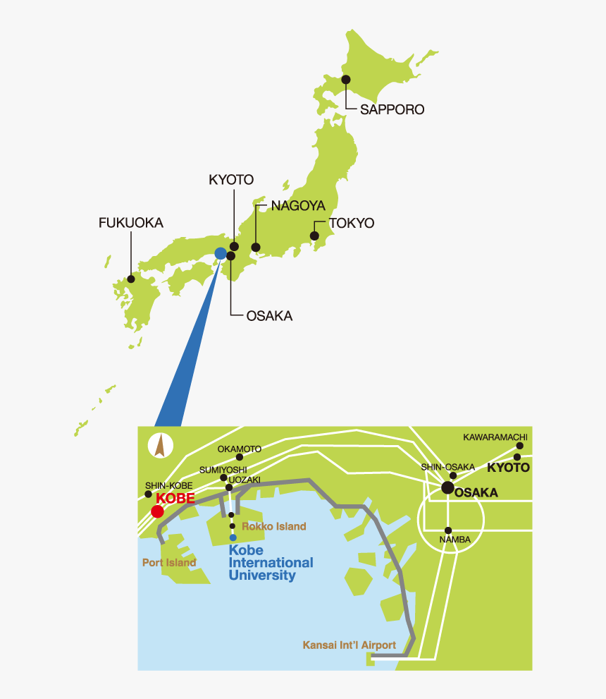 Japan Map Png, Transparent Png